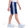 image:imageadidas Boys 3Stripe Mesh Athletic ShortsDark Blue
