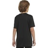 image:imageadidas Boys Short Sleeve Aeroready Performance Logo Tee TShirtBlack