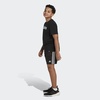 image:imageadidas Boys Short Sleeve Aeroready Performance Logo Tee TShirtBlack