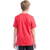 image:imageadidas Boys Short Sleeve Logo TShirt  Soft Cotton Blend Jersey Regular Fit Ribbed CrewneckB Red