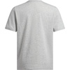 image:imageadidas Boys Short Sleeve Logo TShirt  Soft Cotton Blend Jersey Regular Fit Ribbed CrewneckLight Heather Grey