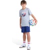 image:imageadidas Boys World Cup Soccer Graphic TShirt Kids Short Sleeve Tee Regular Fit Crewneck Ball DesignMedium Grey Heather