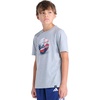 image:imageadidas Boys World Cup Soccer Graphic TShirt Kids Short Sleeve Tee Regular Fit Crewneck Ball DesignMedium Grey Heather