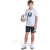 image:imageadidas Boys World Cup Soccer Graphic TShirt Kids Short Sleeve Tee Regular Fit Crewneck Ball DesignWhite