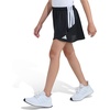 image:imageadidas Girls Elastic Waistband Faux Wrapped SkortBlack