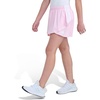 image:imageadidas Girls Elastic Waistband Faux Wrapped SkortClear Pink