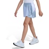 image:imageadidas Girls Elastic Waistband Faux Wrapped SkortCrystal Sky