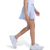 image:imageadidas Girls Elastic Waistband Faux Wrapped SkortCrystal Sky