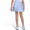 image:imageadidas Girls Elastic Waistband Faux Wrapped SkortCrystal Sky