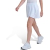 image:imageadidas Girls Elastic Waistband Faux Wrapped SkortWhite