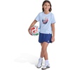 image:imageadidas Girls World Cup Graphic TShirt Girls Short Sleeve Cotton TeeCrystal Sky