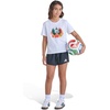image:imageadidas Girls World Cup Graphic TShirt Girls Short Sleeve Cotton TeeWhite With Red