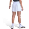 image:imageadidas Girls Woven Pleated SkortWhite