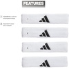 image:imageadidas Interval Muscle Bicep Band MultipackWhiteBlack