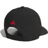 image:imageadidas Kids Alliance Strapback Hat  Baseball Cap for Boys and GirlsBlackPure Ruby Red