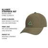 image:imageadidas Kids Alliance Strapback Hat  Baseball Cap for Boys and GirlsOlive Strata GreenLime Burst Green