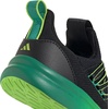 image:imageadidas Kids Lite Racer Adapt 70 SneakerBlackSemi Court GreenSolar Slime