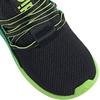 image:imageadidas Kids Lite Racer Adapt 70 SneakerBlackSemi Court GreenSolar Slime