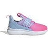 image:imageadidas Kids Lite Racer Adapt 70 SneakerGlow BlueLucid PinkWhite