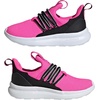 image:imageadidas Kids Lite Racer Adapt 70 SneakerLucid PinkBlackWhite