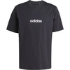 image:imageadidas Mens Essential Linear Single Jersey TShirtBlackWhite