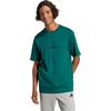 image:imageadidas Mens Essential Linear Single Jersey TShirtCollegiate GreenBlack