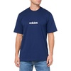 image:imageadidas Mens Essential Linear Single Jersey TShirtDark BlueWhite