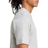 image:imageadidas Mens Essential Linear Single Jersey TShirtGrey HeatherBlack