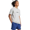 image:imageadidas Mens Essential Linear Single Jersey TShirtMedium Grey HeatherBlack