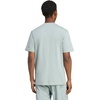 image:imageadidas Mens Essential Linear Single Jersey TShirtWonder SageWhite