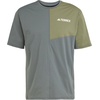 image:imageadidas Mens Terrex Multi Climacool Crew Neck Short Sleeve Athletic Casual Tops Casual  BlueIvy