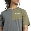 image:imageadidas Mens Terrex Multi Climacool Crew Neck Short Sleeve Athletic Casual Tops Casual  BlueIvy