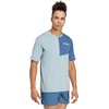 image:imageadidas Mens Terrex Multi Climacool Crew Neck Short Sleeve Athletic Casual Tops Casual  BlueMagic Grey