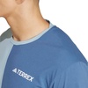 image:imageadidas Mens Terrex Multi Climacool Crew Neck Short Sleeve Athletic Casual Tops Casual  BlueMagic Grey