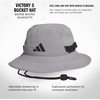 image:imageadidas Mens Victory Bucket Hat  Outdoor Sun Boonie for Hiking and FishingGreyBlack5