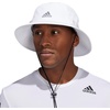 image:imageadidas Mens Victory Bucket Hat  Outdoor Sun Boonie for Hiking and FishingWhiteOnix Grey4