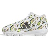 image:imageAdidas UnisexChild Adizero Impact2 II Molded Rubber American FootballWhiteBlackWhite