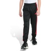 image:imageadidas Boys 3Stripe Jogger Pants  Big and Little Kids  100 Polyester Athletic Training Pants with Elastic WaistbandBlack With Red