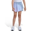 image:imageadidas Girls Elastic Waistband Faux Wrapped SkortCrystal Sky