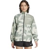image:imageadidas Womens Terrex Multi Printed Trail Running Wind JacketLinen GreenSilver Green