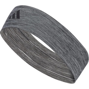 image:imageadidas Alphaskin Tie Headband3PlusHeather GreyBlack
