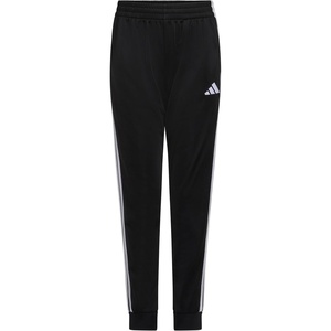 image:imageadidas Boys 3Stripe Jogger Pants  Big and Little Kids  100 Polyester Athletic Training Pants with Elastic WaistbandBlack