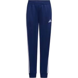 image:imageadidas Boys 3Stripe Jogger Pants  Big and Little Kids  100 Polyester Athletic Training Pants with Elastic WaistbandDark Blue