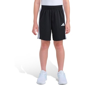 image:imageadidas Boys 3Stripe Mesh Athletic ShortsBlack