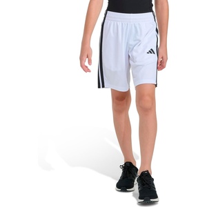 image:imageadidas Boys 3Stripe Mesh Athletic ShortsWhite
