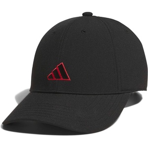 image:imageadidas Kids Alliance Strapback Hat  Baseball Cap for Boys and GirlsBlackPure Ruby Red