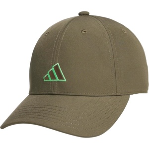 image:imageadidas Kids Alliance Strapback Hat  Baseball Cap for Boys and GirlsOlive Strata GreenLime Burst Green