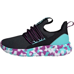 image:imageadidas Kids Lite Racer Adapt 70 SneakerBlackPurple BurstFlash Aqua