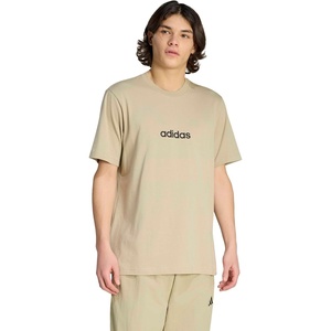image:imageadidas Mens Essential Linear Single Jersey TShirtWonder CargoBlack