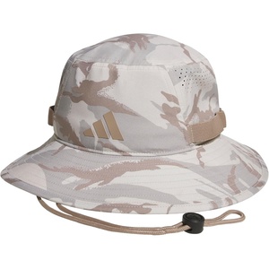 image:imageadidas Mens Victory Bucket Hat  Outdoor Sun Boonie for Hiking and FishingCamouflage Crystal LinenChalky BrownBlack5